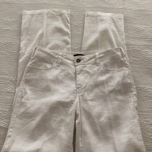 NYDJ Size 2 Lift Tuck White Jeans B3-1316